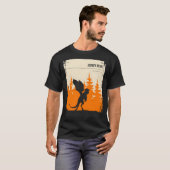 Jersey Devil Cryptid Book Hoesje Poster T-shirt (Voorkant volledig)