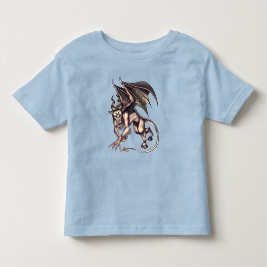 Jersey Devil Cryptid Creature Kinder Shirts (Voorkant)
