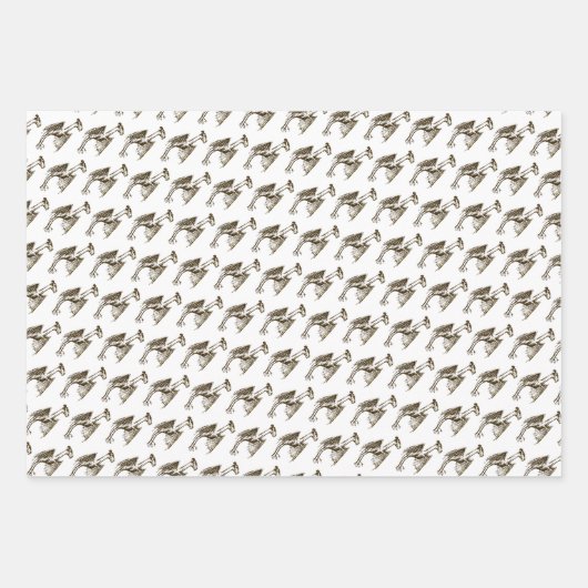 Jersey Devil Inpakpapier Vel (Voorkant)