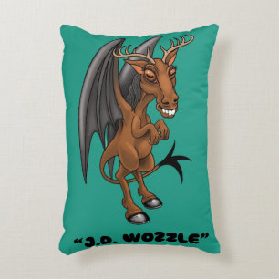 Jersey Devil, J.D. Wozzle" Cryptid Accent Kussen