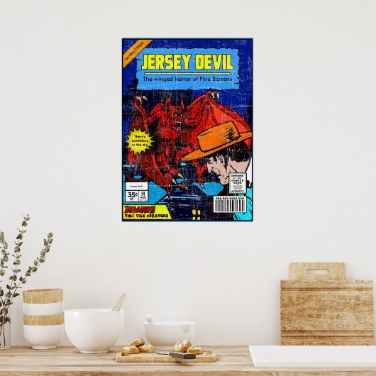 Jersey Devil Poster (Keuken)