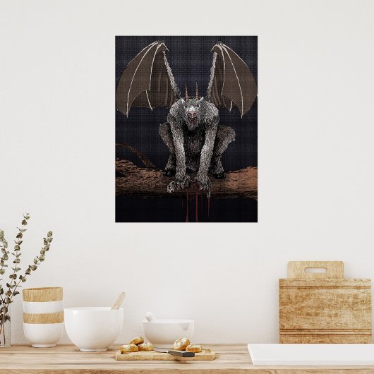 Jersey Devil Poster (Keuken)