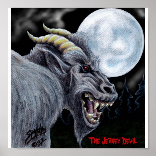 Jersey Devil Poster 2 (Voorkant)