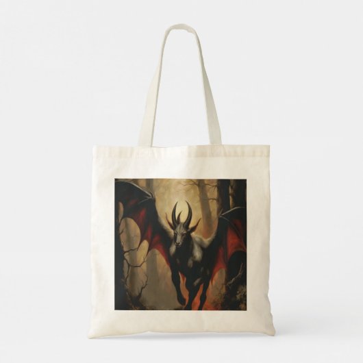Jersey Devil Renaissance Canvas tas (Achterkant)