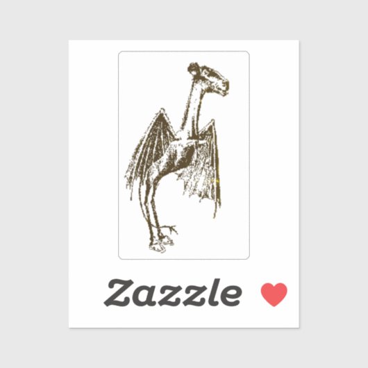 Jersey Devil Sticker (Vel)