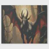 Jersey Devil Wrapping Paper Cadeaupapier (Vlak)