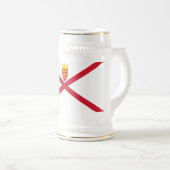 Jersey Flag Bierpul (Voorkant rechts)