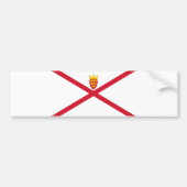 Jersey Flag Bumpersticker (Voorkant)