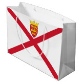 Jersey Flag Groot Cadeauzakje (Achterkant Gekanteld)