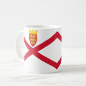 Jersey Flag Keramische Mok (Voorkant links)