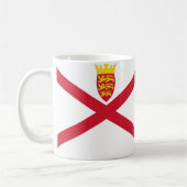 Jersey Flag Keramische Mok (Links)