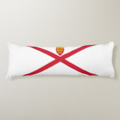 Jersey Flag Lichaamskussen (Voorkant)