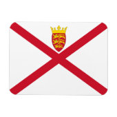 Jersey Flag Magneet (Horizontaal)