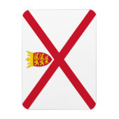 Jersey Flag Magneet (Verticaal)