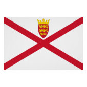 Jersey Flag Perfect Poster (Voorkant)