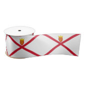 Jersey Flag Satijnen Lint (Spoel)