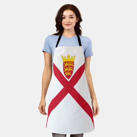 Jersey Flag Schort (Gedragen)