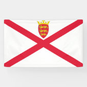 Jersey Flag Spandoek (Horizontaal)