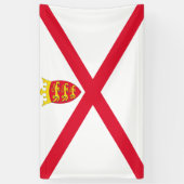 Jersey Flag Spandoek (Verticaal)