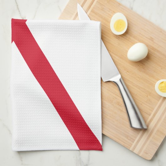 Jersey Flag Theedoek (Quarter Fold)