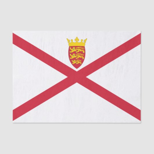 Jersey Flag Tissuepapier (Voorkant)
