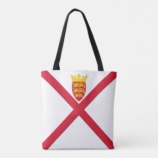 Jersey Flag Tote Bag (Achterkant)
