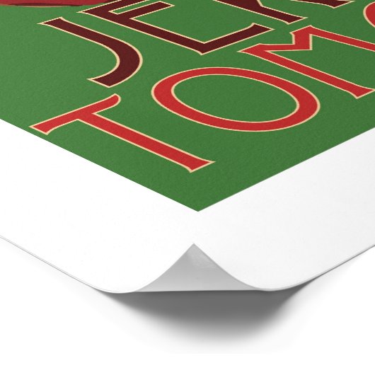 Jersey Fruits Poster (Hoek)