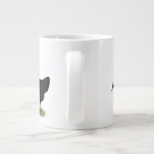 Jersey Giant Chickens Grote Koffiekop (Achterkant)