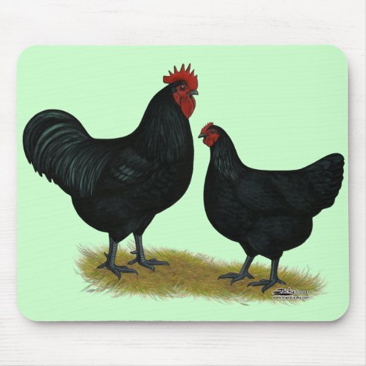 Jersey Giant Chickens Muismat (Voorkant)
