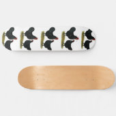 Jersey Giant Chickens Skateboard (Horizontaal)