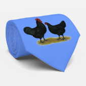 Jersey Giant Chickens Stropdas (Opgerold)