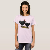 Jersey Giant Chickens T-shirt (Voorkant volledig)