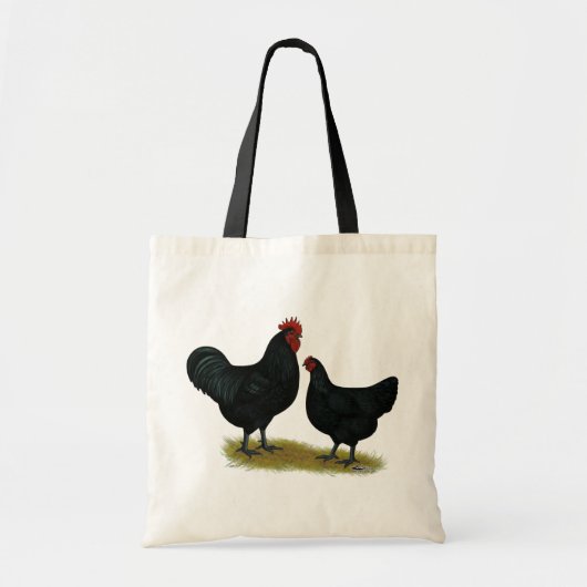 Jersey Giant Chickens Tote Bag (Voorkant)