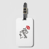 Jersey Girl Bagagelabel (Voorkant (verticaal))