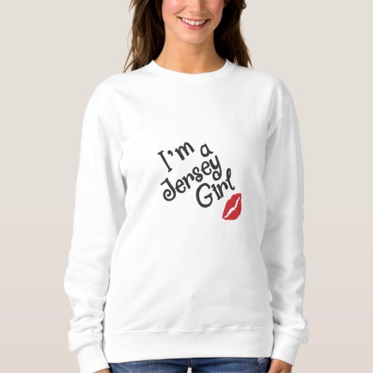 Jersey Girl Basic Sweatshirt (Voorkant)