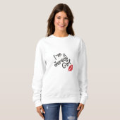 Jersey Girl Basic Sweatshirt (Voorkant volledig)