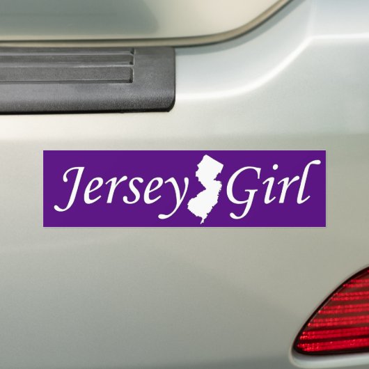 Jersey Girl Bumpersticker (Op auto)