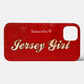 Jersey Girl Case-Mate iPhone Case (Achterkant (horizontaal))