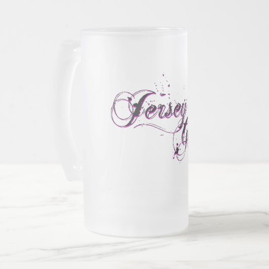 Jersey Girl Frosted Mok (Voorkant links)