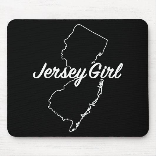 Jersey Girl New Jersey Muismat (Voorkant)