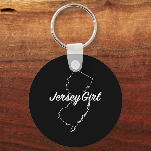 Jersey Girl New Jersey  Sleutelhanger (Voorkant)