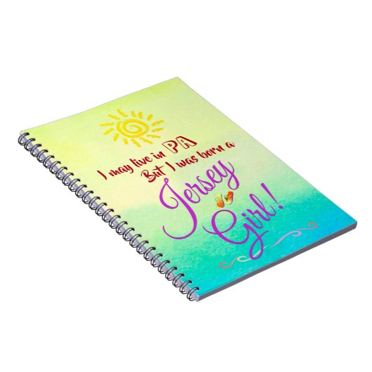 Jersey Girl Once & Altijd Notitieboek (Rechterzijde)