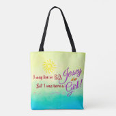 Jersey Girl Once & Altijd Tote Bag (Achterkant)