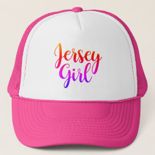 Jersey Girl Pet NJ New Jersey Baseball Hat Trucker