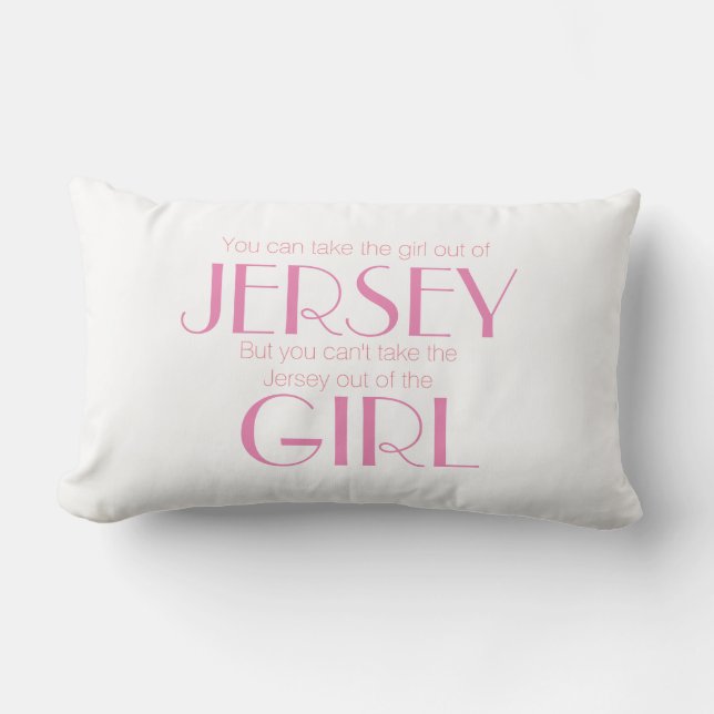 Jersey Girl PIllow Kussen (Voorkant)