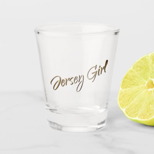 Jersey Girl Shot Glas (Voorkant)