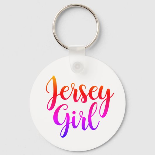 Jersey Girl Sleutelhanger (Voorkant)