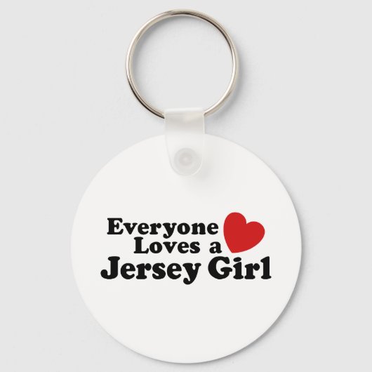 Jersey Girl Sleutelhanger (Voorkant)