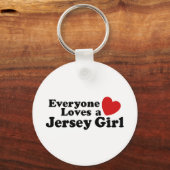 Jersey Girl Sleutelhanger (Voorkant)