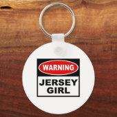 Jersey Girl Sleutelhanger (Voorkant)